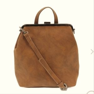Joy Susan Nubuck Frame Convertible Backpack